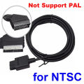 for N64 NGC SFC RGB AV Scart Cable 1.8M AV Cord for NTSC Super Gamicom Gamecube Console Extend Line Game Audio Video Cable. 