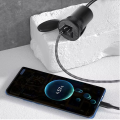 Motorcycle Handlebar Charger Waterproof Usb Adapter 12V-24V USB Port Mobile Phone Charger with Light Switch Moto Accessories.