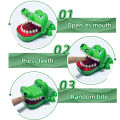 Crocodile Teeth Toys Children's Crocodile Bites Fingers Reaction Training Novelty Children's Lucky Game Trick Decompression Toy. 