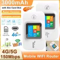 Smart 4G High Speed Pocket Wi-Fi Modem Router Ultra Long 3650mAh Battery For Use Home And Office. 