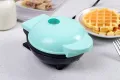 MINI Maker Waffle 4" Cooking Surface Non-Stick 350W. 
