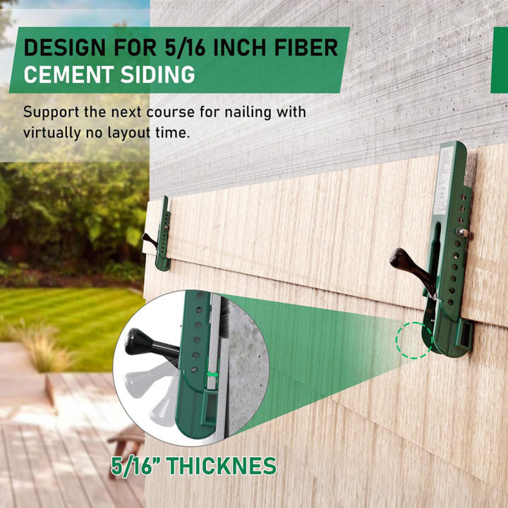 2pcs%20Siding%20Mounting%20Kit%205/16inch%20Fiber%20Cement%20Siding%20Installation%20Tool%20Adjustable%20Wallboard%20Clamping%20Tools%20for%20Home%20Exterior%20-%20Image%203