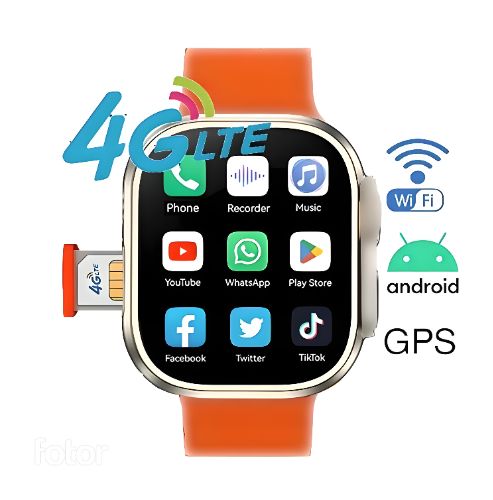 S8 Ultra 4g Android Smartwatch With Sim Cards & Wifi Cellular Connection / GPS Inbuilt Wifi Smart watch s8 ultra 4g Smart Watch