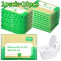 Toilet Seat Cover Disposable Travel Flushable Paper for Adults Kids Potty Training Potty Biodegradable Public Airplane Camping.