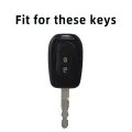 2 Button TPU Car Remote Key Fob Cover Case for Renault Kwid Traffic Symbol for Dacia Sandero Logan Duster 2016 2017 2018 Shell. 