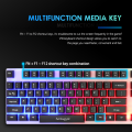 RGB Gaming Keyboard and Mouse and Headphones Combo with FREE Mousepad in Low price ~ Mechanical Feeling Gaming Key Board with 7 light RGB Gaming Mouse ~ Wired Keyboards for Mobile Gaming, Pubg, Laptop, PC, Minecraft, Xbox - 112 Keys - By FunBug. 