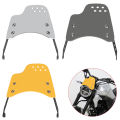 Universal Motorcycle Windshield Windscreen Wind Deflector Round Headlight For Husqvarna For Yamaha XSR For Royal Enfield Triumph.