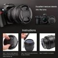 Lens Cover, Suitable for Micro Single Camera Lens Protection, Aperture 40.5mm49mm52mm55mm58mm62mm67mm72mm77mm82mm. 