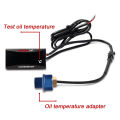 KOSO Oil Temperature Gauge Motorcycle Universal Oil Temperature Sensor LCD Digital Screen Mini Meter. 