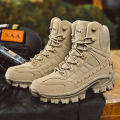 Men's Desert Combat Boots Outdoor Non-slip  Boots Hiking Desert Ankle Hunting Shoes Work Safty Men Boots Botines Zapatos. 