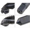 7pc High-speed Steel 6542 Nitrided Spiral Groove M3-M12 Machine Tap Set Thread Tapping and Easy Chip Removal Tool. 