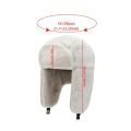 Men Women Thick Plush Bomber Hat Warm Winter Hat Trapper Hats Russian Ushanka Snow Caps Earflap Bonnet.