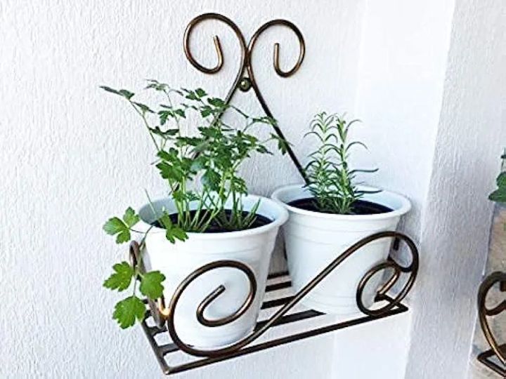 Planter Stand Flower Pot Stand For Balcony Living Room Outdoor Indoor Grill Rack