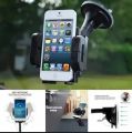 Heavy Duty Black Long Neck Car Mobile Phone Holder CZ 3115, Adjustable ABS, Compatible with Most Phones |. 