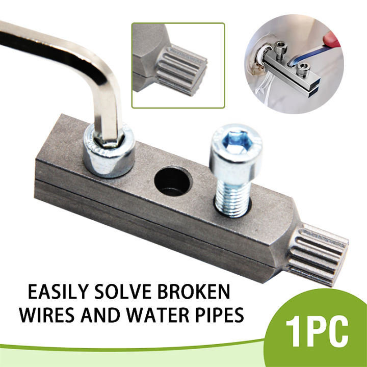 4/6 point faucet angle valve wire extractor water pipe breakage broken ...