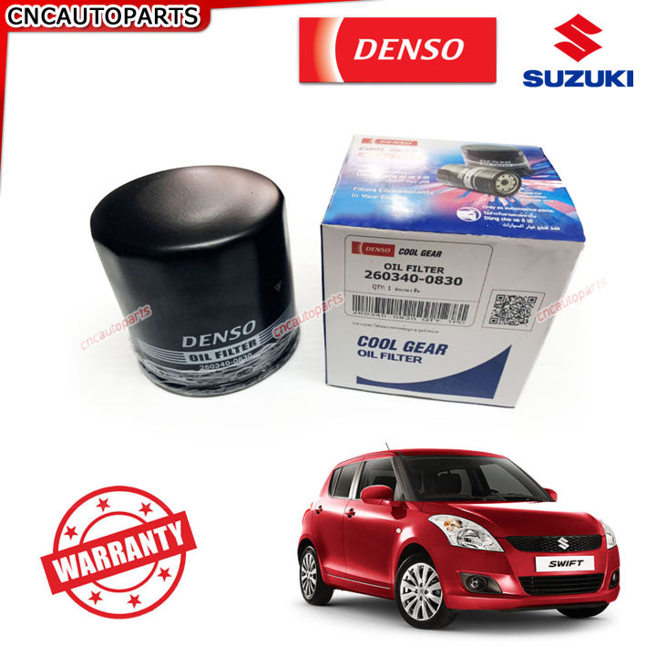 Denso Suzuki Swift 1.2 engine oil filter, Vitara, caribian, Ciaz, Celerio code 260340-0830