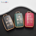 TPU Car Remote Key Case Cover Shell For Land Rover Range Rover Sport Evoque Freelander Velar Discovery 4 Jaguar XE XJ XF Guitar. 