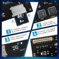 New GDEMU 5.15b DC VA1 Optical Drive Emulation Board and Remote Card Mount Kit For SEGA Dreamcast gdemu DC VA1 Game Console. 