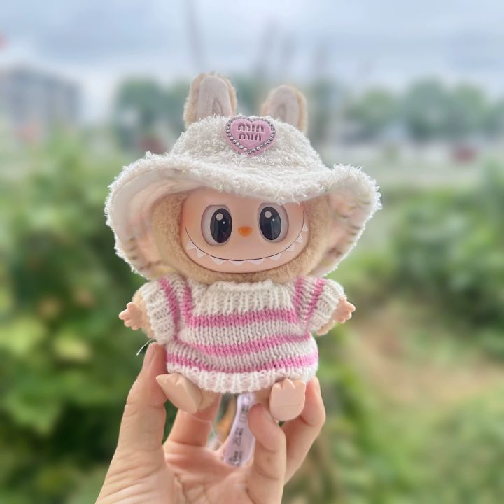LABUBU%20Doll'S%20Clothes%20Outfit%20Accessories%20for%2015-17cm%20Labubu%20Idol%20V1%20V2%20Stylish%20Outfit%20Clothes%20Sports%20Leisure%20Suit%20Clothing%20Gift%20-%20Image%204
