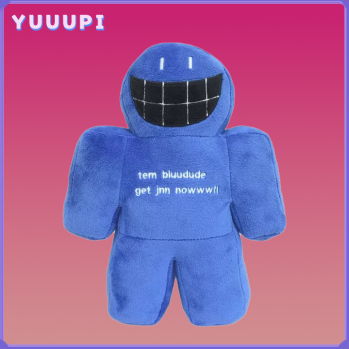 Forsaken Plush TreasuringU New 25CM Chance Toys Cute Cartoon Bluudude Coolkid Game Plushie Stuffed Animal For Kids Birthday
