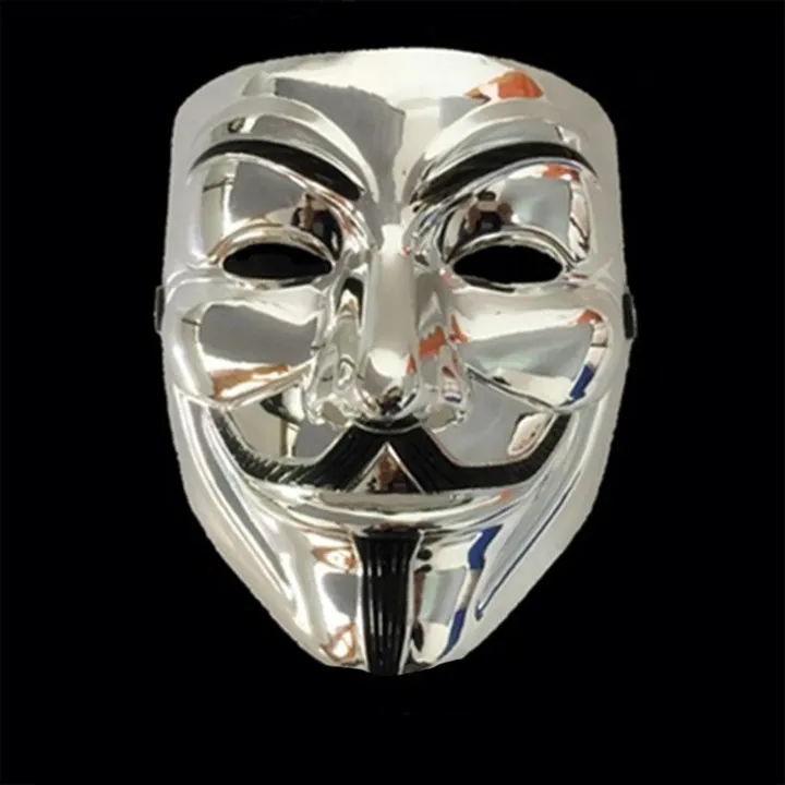 Halloween%20Full-Face%20Masquerade%20Ball%20Hip-Hop%20Dance%20Mask%20Glod%20White%20And%20Silver%20Pure%20Color%20Mask%20Costume%20Performance%20Props%20-%20Image%203