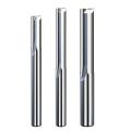 CNC Tool Carbide Straight Slot Milling Cutter 3.175mm Shank Silver End Mill 2 Flute End Mill Woodworking. 