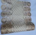 Dressing Table and side Table mats sheet golden colour 3 yard. 