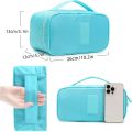 Portable Travel Storage Bag Multi-function Bra Underwear Organizer Bags Toiletry Cosmetic Case for Outdoor Travel. 