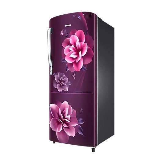 SAMSUNG%20RR20C2722CR/IM%20-%20192%20Litres%20Direct%20Cooling%20Single%20Door%20Refrigerator%20(Camellia%20Purple)%20-%20Image%204