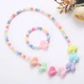Kids Mala Set With Bracelet Beautiful Multiple design and Colours For Girls Best For Gifts. 