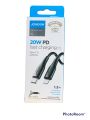 Joyroom 20W PD Fast Charging Type C To Lightning 1.2 (mm) Cable Black & White. 