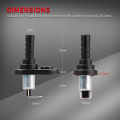 DaierTek 5PCS Door Pin Switch 12V Alarm Hood Pin Switch Momentary Universal Adjustable Door Jamb Flange Light Switch 20A 12V. 