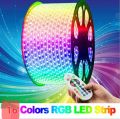 Rope Light 25 Meter to 100 Meter - LED Strip Light Color Changing Remote Control Rgb 5050 Model. 