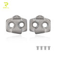 RRSKIT Mountain Bicycle Lock Pads For Time Mountain Bike Self-Locking Pedal ATAC System Stainless Steel Mountain Bike Cleats. 