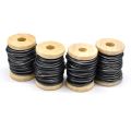 4Rolls 0.5mm/1mm  Soft Round Fly Tying Lead Wire Material Nymph Body Streamer Weighted Thread. 