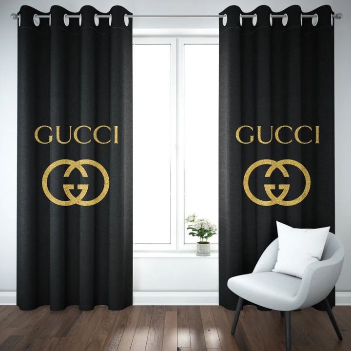Gucci Velvet Curtains