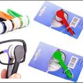 Microfiber mini spectacles cleaner for glasses soft brush mini tool.. 