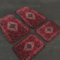 4PCS Universal Car Mats Set, Polyester All Weather Front Floor Mats, Non Slip Auto Carpets for Cars.