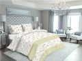 Premie King Size Double Bedsheet Set with Two Coordinating Pillow Covers. 
