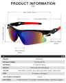 RIDERACE Sports Men Sunglasses Road Bicycle Glasses Mountain Cycling Riding Protection Goggles Eyewear Mtb Bike Sun Glasses.