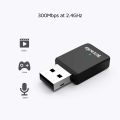 Tenda U9 11AC USB Wifi Adapter-Dual Band 2.4/5G AC650 Wireless Network Card,Supports Windows 11/10/8.1/8/7/XP. 