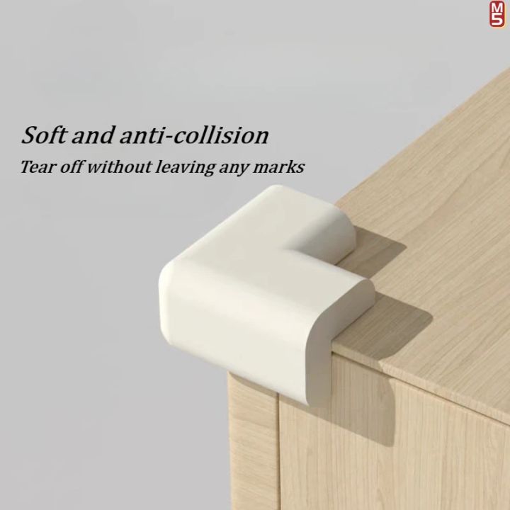 4Pcs%20Corner%20Protector%20Baby%20Proofing%20Edge%20and%20Corner,%20Soft%20Safety%20Pre-Taped%20Rubber%20Foam%20Furniture%20Bumpers%20for%20Fireplace,%20Table%20-%20Image%203