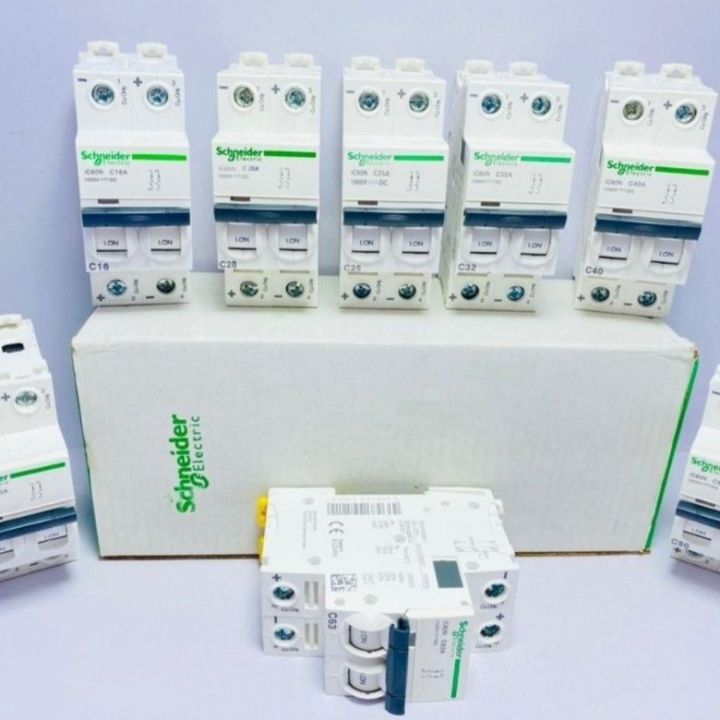SCHNEIDIER 2POLE DC Breaker 1000V DC BREAKER 16 Amp to 125 Amp.