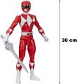 Power Rangers Mighty Morphin Red Ranger 30-cm Action Figure Toy Inspired by Classic TV Programme, with Power Sword Accessories. 