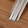 12Pcs Leather Sewing Large-Eye Needles, Diamond-Shaped Handmade Leather Needles, DIY Triangular/Cross Needle Hand Sewing Tools. 