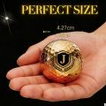3 pcs Novelty Golf  for Men Unique, Golden Golf Balls with  Box, Cool Accessories for Golfers and Father's Day . 