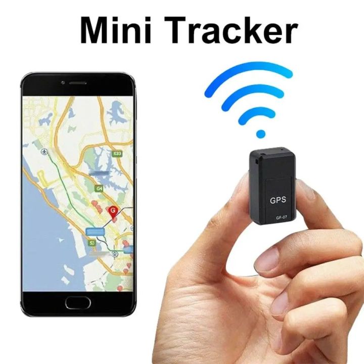 Mini GPS Tracker Vehicle Locator Strong Magnetic Rechargeable Anti-Lost  Recording GF07 | Daraz.lk