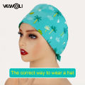 surgery cap women nurse hair cap Clean protection Nursing work cap high quality Breathable Cotton scrub hat wholesale scrubs cap. 