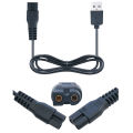 1Pc Electric Clippers Pet Shaver USB Charger Charging Cable Power Cord For C6/C7 Hair Trimmer Part. 