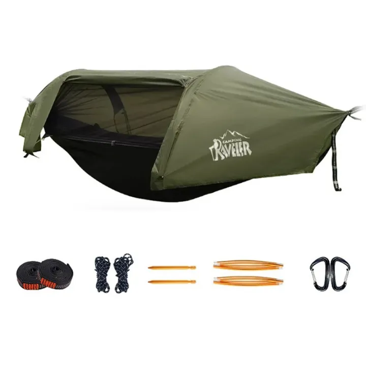 3-in-1%20Tunnel%20Mosquito%20Net%20Hammock%20with%20Waterproof%20Rainfly%20-%20Tree%20Tent%20for%20Solo%20Camping,%20Lightweight%20&%20All-Weather%20Protection%20-%20Image%207